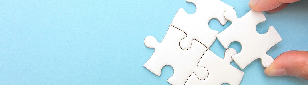  2021/10/PuzzleBanner_1080x300-1.jpg Creating or building own business concept. Puzzle piece, construction and development, build construct, idea and success, solution and growth
