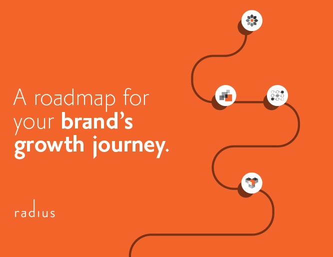 Achieving growth is a different journey for each brand, but with similar strategic challenges to tackle. This ebook outlines the strategic components of the Brand Growth Navigator used by successful brands to inform and influence their growth plans. 2021/12/Brand-Growth-Journey-Radius-ebook-cover-1.jpg 