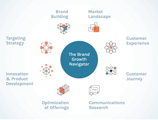 Radius Brand Growth Navigator illustration