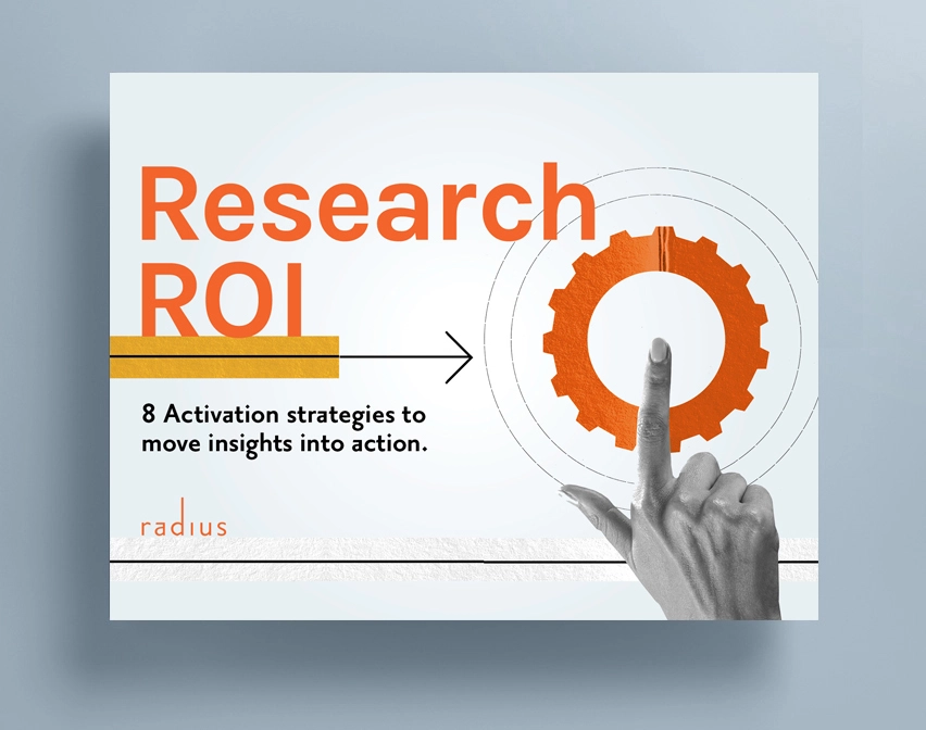 Radius Research ROI - Activation ebook cover
