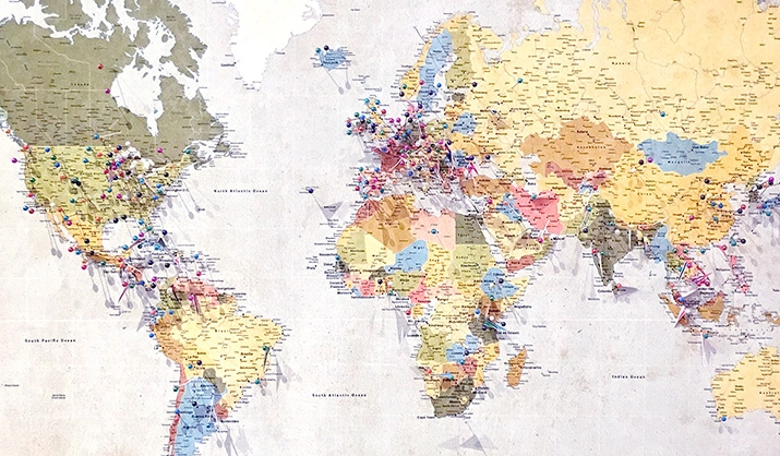 global map