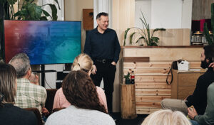 Photo of Radius EMEA team strategy session in London office