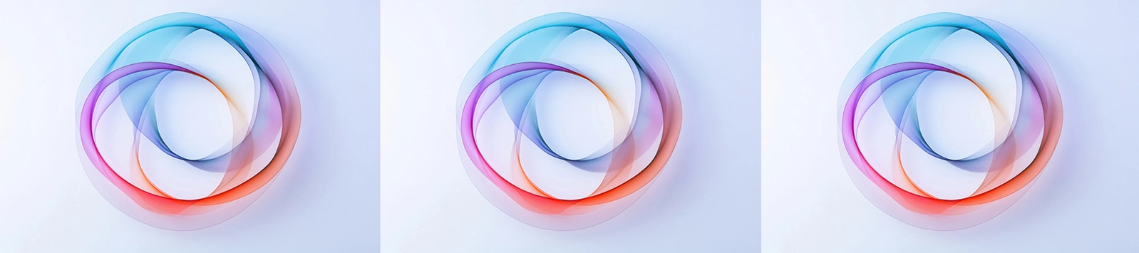 overlapping transparent circles