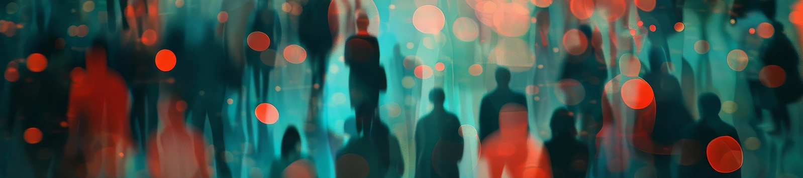crowd of people walking